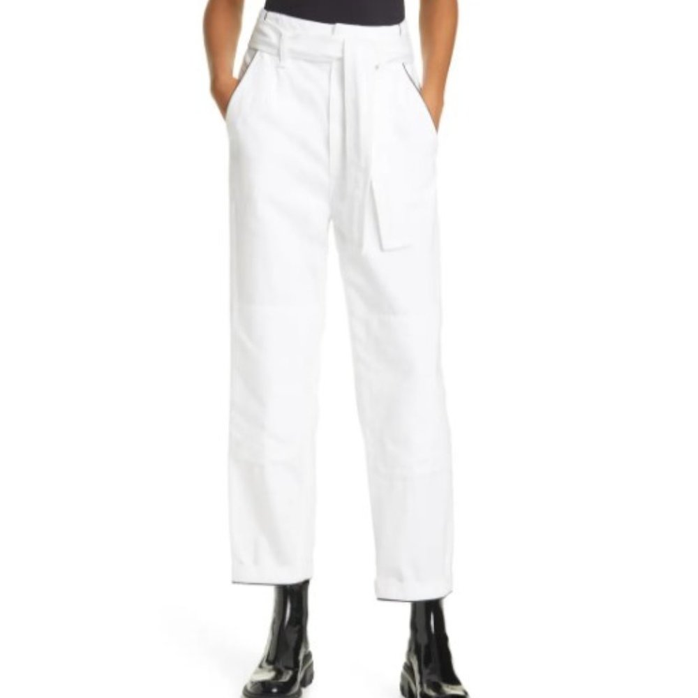 Rag and Bone White Darted Jeans NWT